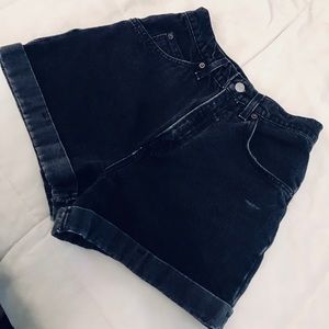 Levi’s high waisted shorts